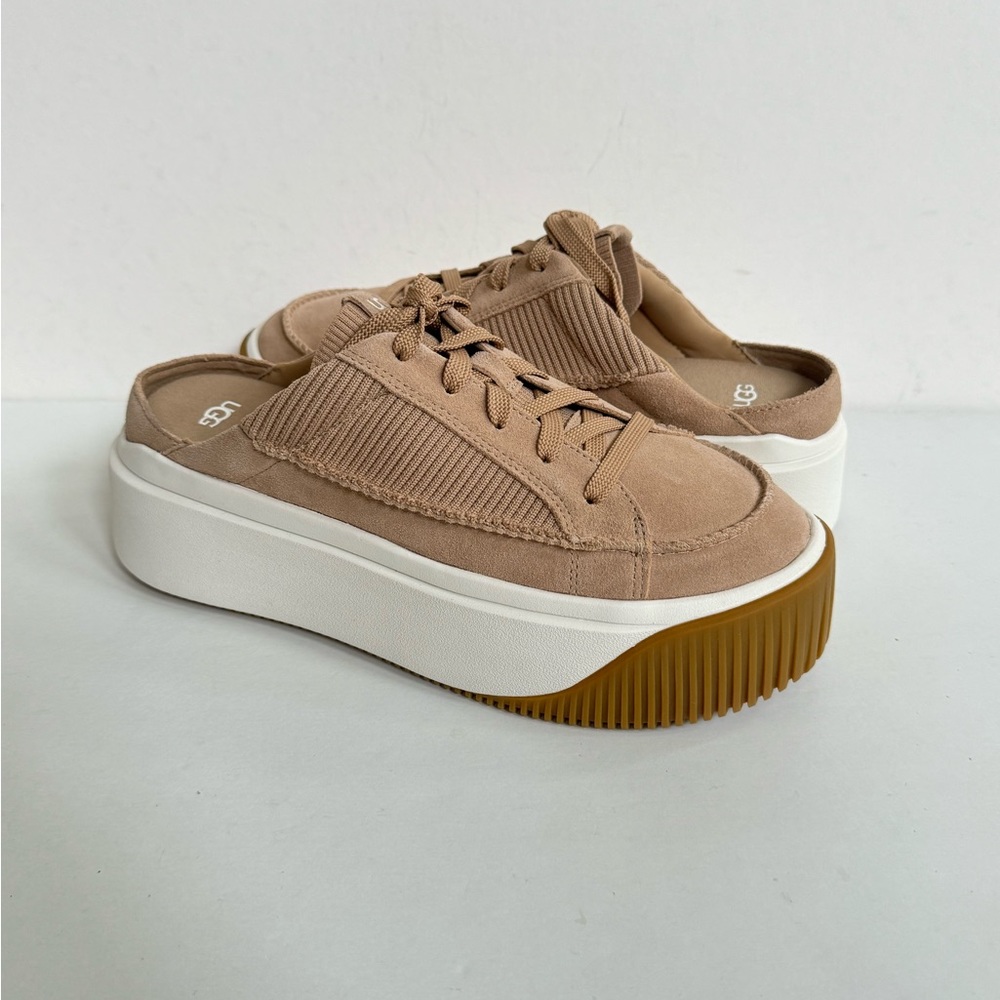 UGG EZ-DUZZIT MULE SAND PLATFORM SNEAKER SHOES US 10 / EU 41 / UK 8